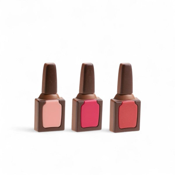Coffret insolite vernis à ongles en chocolat - 70g