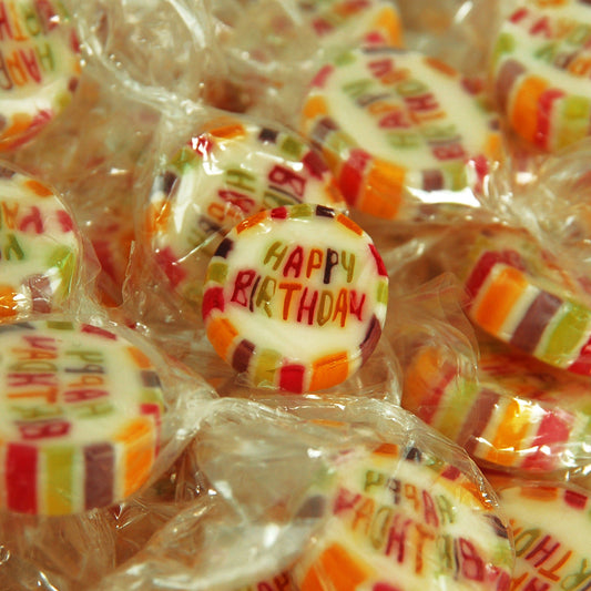 Bonbons rock "happy birthday" - vrac de 1,5kg