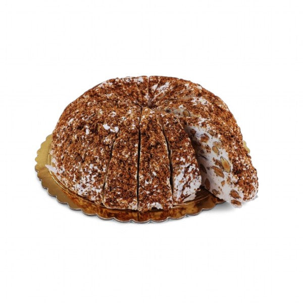 Part de gâteau de nougat amaretti "light" - 150g
