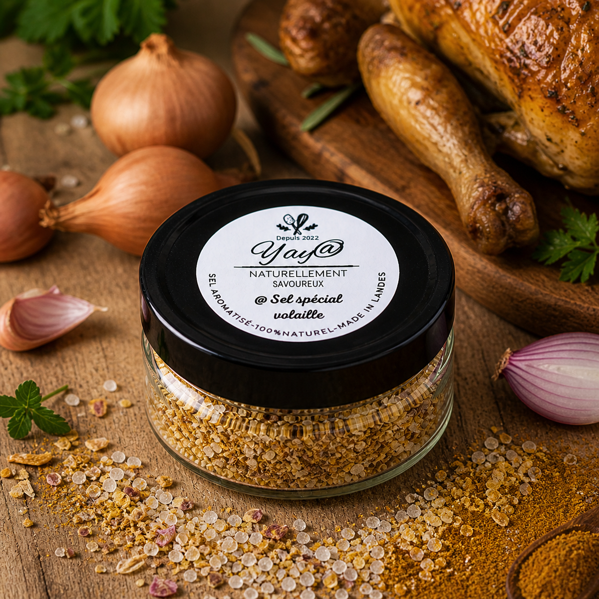 Sel aromatisé spécial volaille - 100g