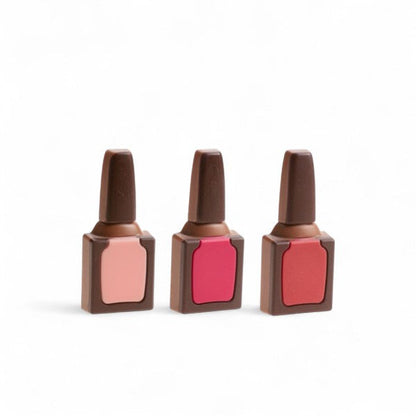 Coffret insolite vernis à ongles en chocolat - 70g