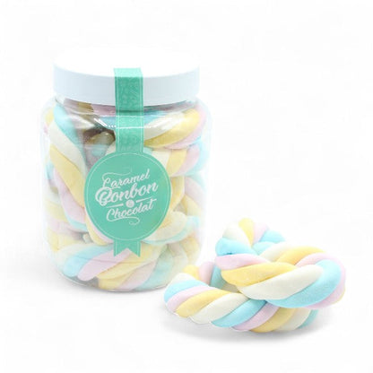 Bonbonnière de lanières de guimauve - 300g