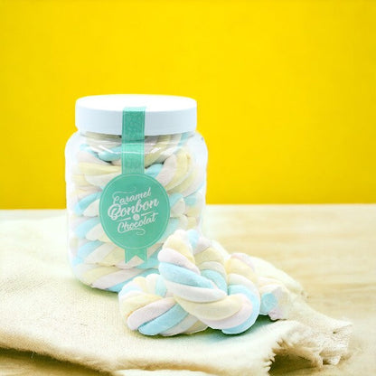 Bonbonnière de lanières de guimauve - 300g