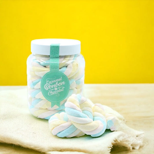 Bonbonnière de lanières de guimauve - 300g