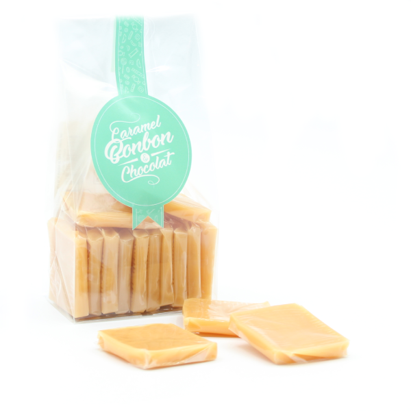 Sachet de bouchées caramel vanille, palets de caramel tendre subtilement aromatisés à la vanille pour une pause sucrée gourmande.
