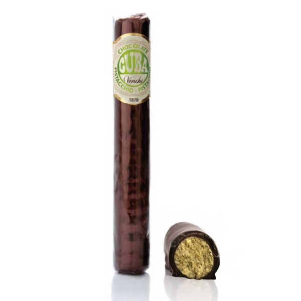 cigare chocolat noir pistache italien