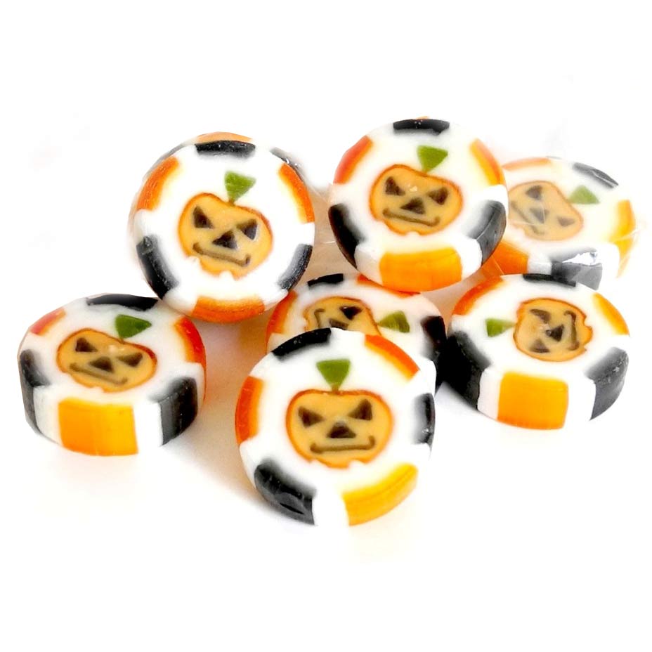 Bonbon rock citrouille - vrac de 1kg
