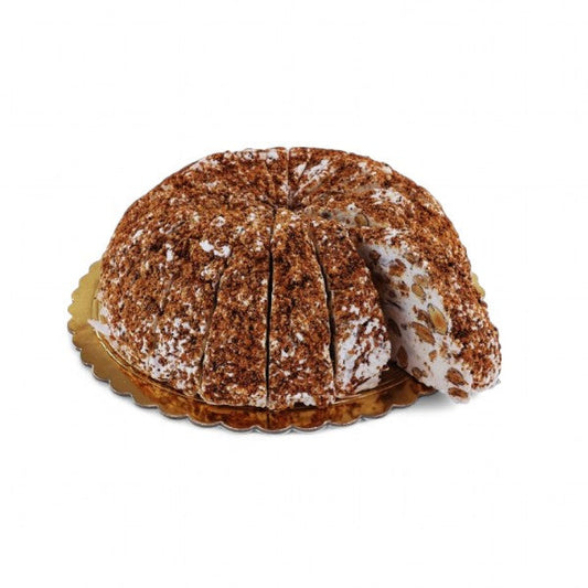 Part de gâteau de nougat amaretti "light" - 150g