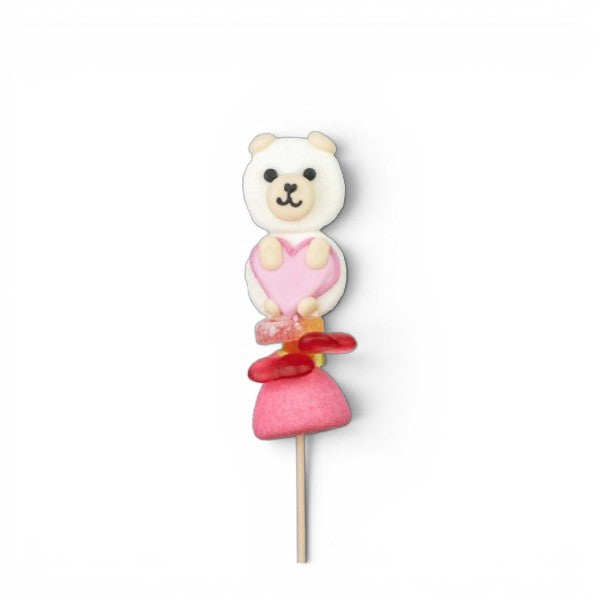 Brochette de guimauve en forme de "Ourson" - 55g