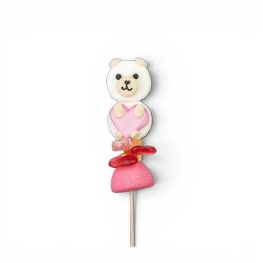 Brochette de guimauve en forme de "Ourson" - 55g