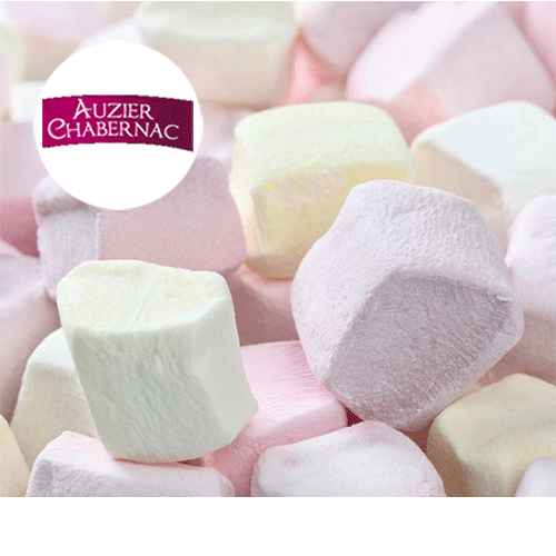 Cubes de guimauve tutti frutti - vrac 1kg