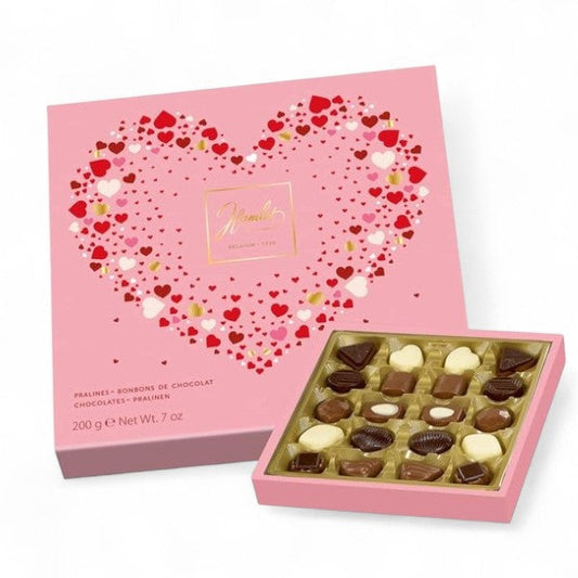 Étui assortiment de chocolats pralinés - 125g