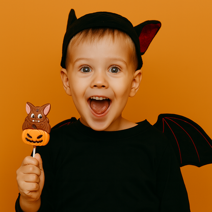 Lollipops chocolat au lait chauve-souris - 25g