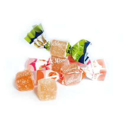 Assortiment de gelées de fruits abricot pêche poire - 4kg