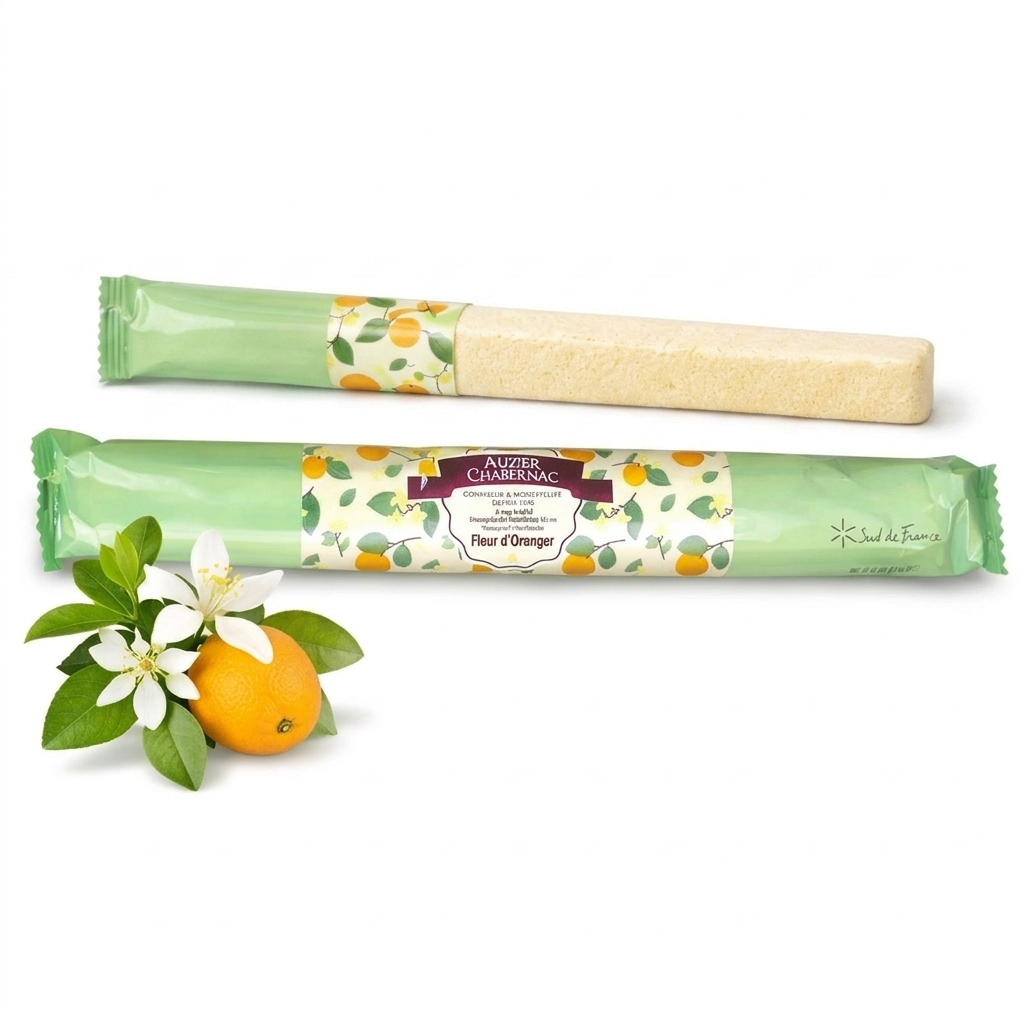 Lanière de Guimauve Fleur d’Oranger – Guimauve Artisanale 32g