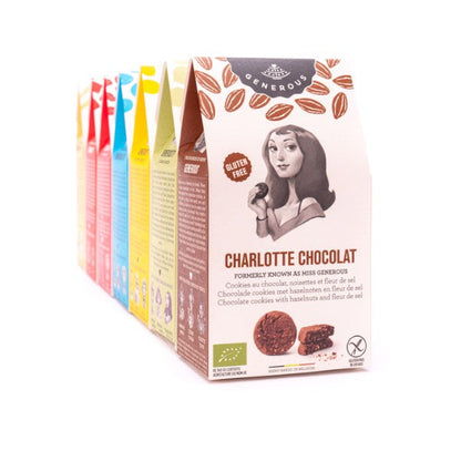 Biscuit charlotte cookies au chocolat - étui de 100g