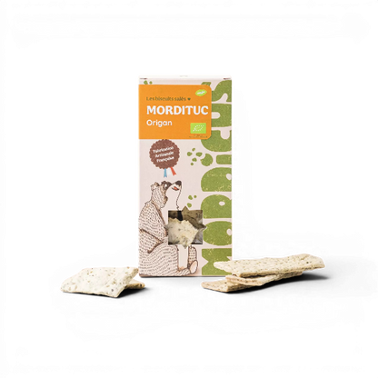 Biscuit salé Mordi-Tuc origan - 90g