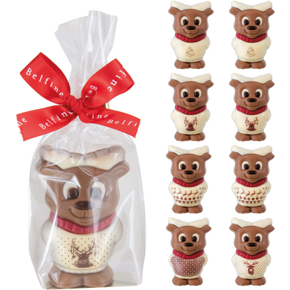 Moulage chocolat élan décoré - 40g