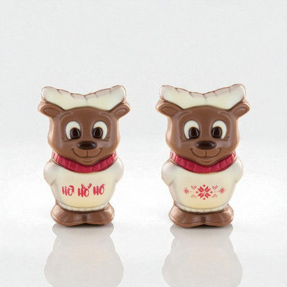 Moulage chocolat élan décoré - 40g