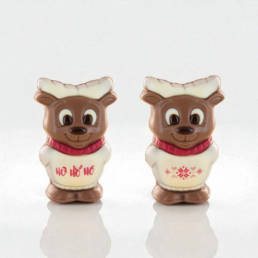 Moulage chocolat élan décoré - 40g