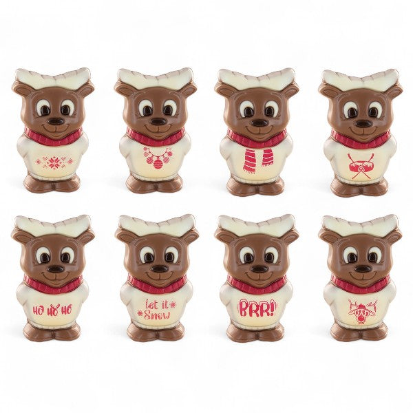 Moulage chocolat élan décoré - 40g