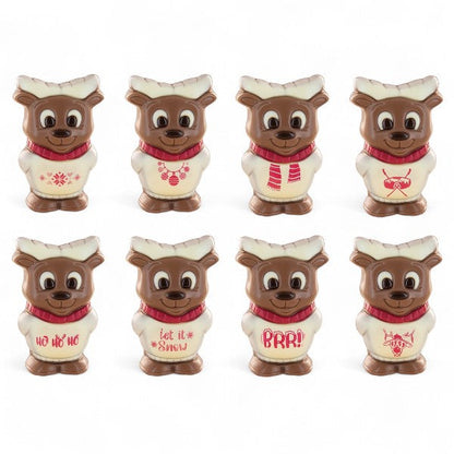 Moulage chocolat élan décoré - 40g