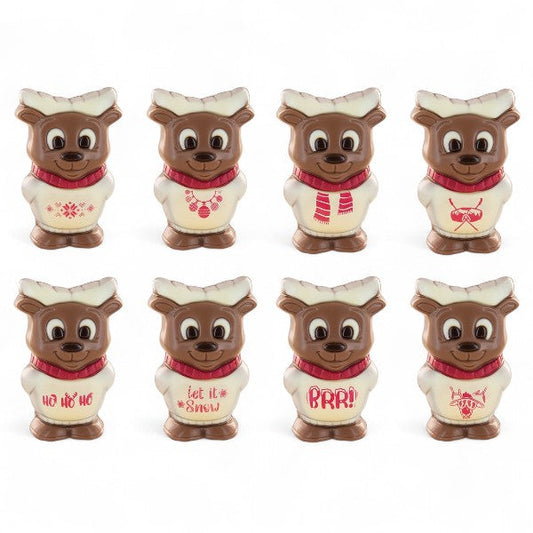 Moulage chocolat élan décoré - 40g
