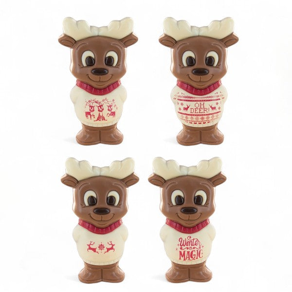Moulage chocolat élan décoré - 75g