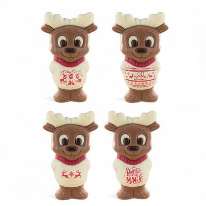 Moulage chocolat élan décoré - 75g