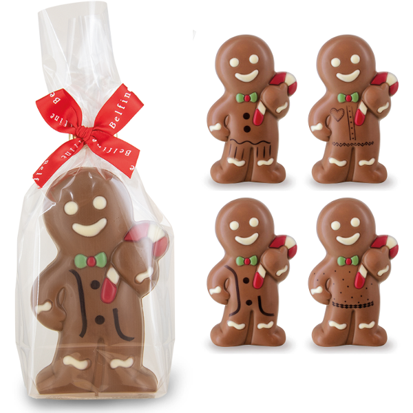 Moulage chocolat bonhomme pain épices - 75g
