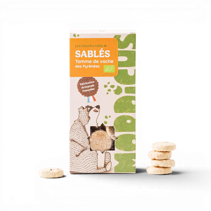 Sablés tomme de vache & piment d'Espelette AOP - 90g