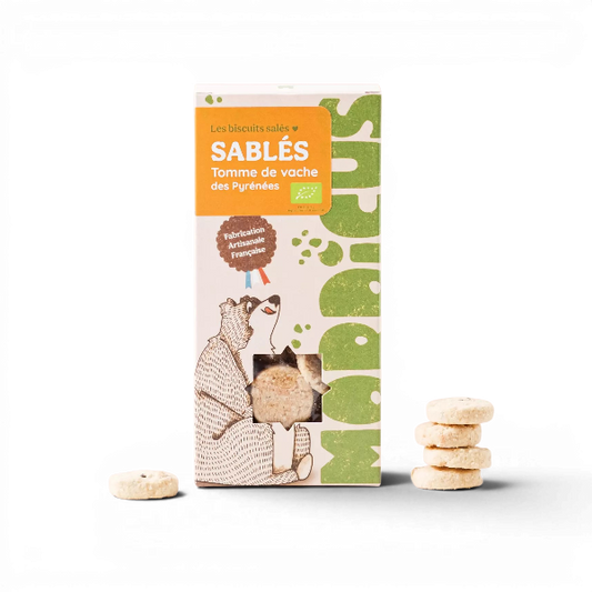 Sablés tomme de vache & piment d'Espelette AOP - 90g