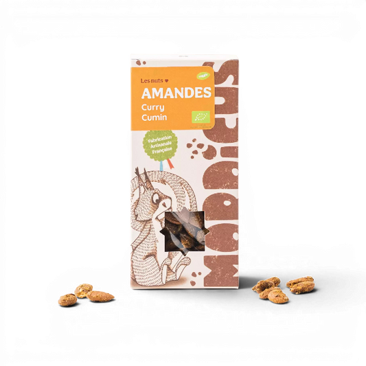Amandes Curry & cumin - 100g