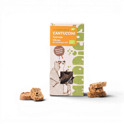Cantuccini tomate & olives de Kalamata AOP - 90g