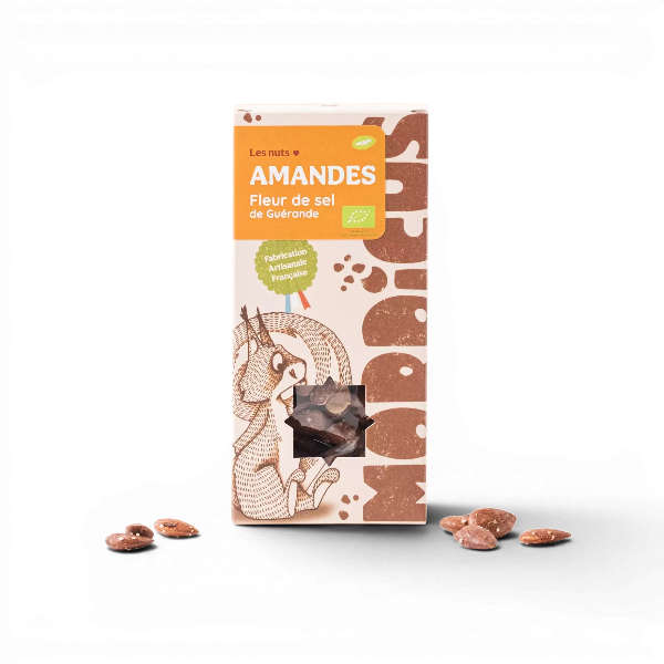 Amandes fleur de sel de Guérande - 100g