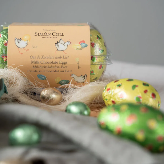 Boîte à Œufs Chocolat au Lait 150g – 6 Œufs de Pâques Gourmands