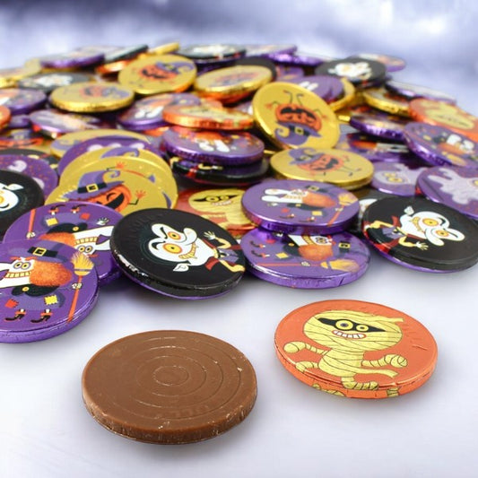Filet de pièces halloween chocolat lait - 53g