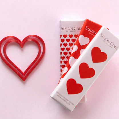 Réglette de chocolat au lait love - 54g