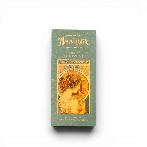 Tablette de chocolat noir amatler - 70g