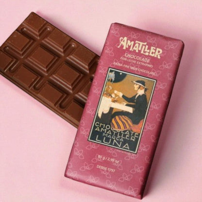 Tablette de chocolat au lait amatler - 70g