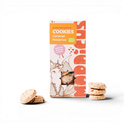 Cookies caramel & noisettes - 100g