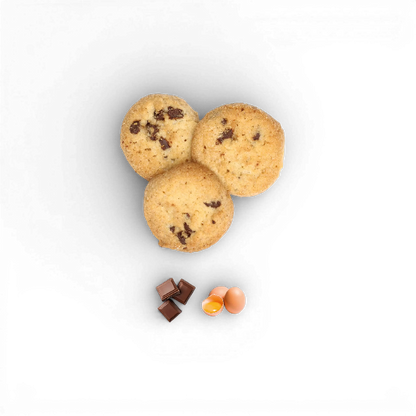 Cookies pépites de chocolat 70 % pure origine - 100g
