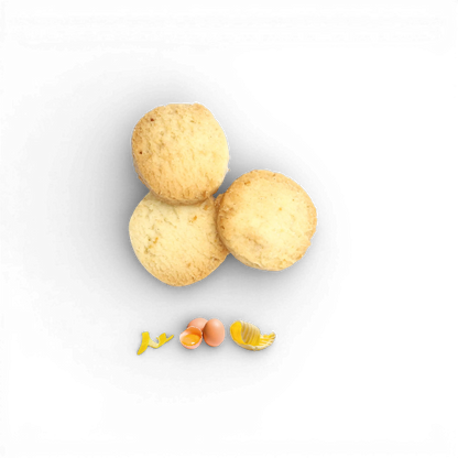Sablés zestes de citron frais - 100g