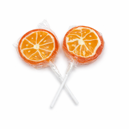 Sucette rock à l'orange - 26g