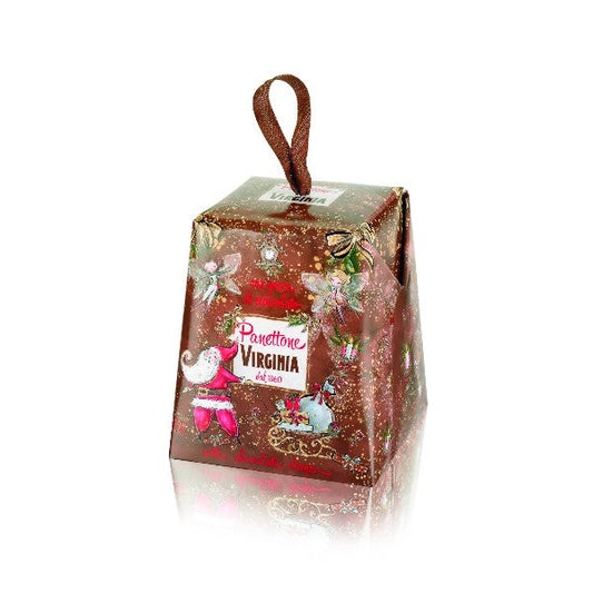 Mini panettone traditionnel de noël pépites de chocolat - 100g