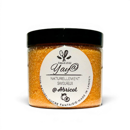 Sucre aromatisé abricot - Pot de 200g