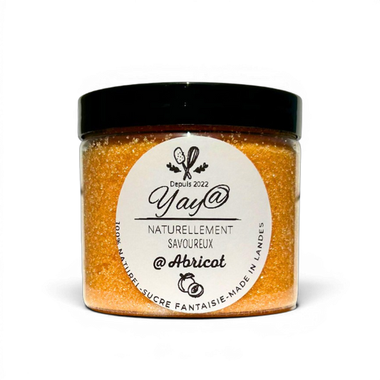 Sucre aromatisé abricot - Pot de 200g