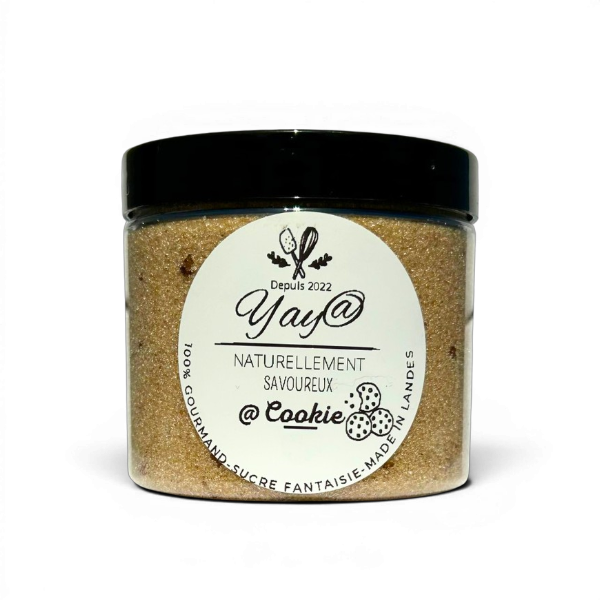 Sucre aromatisé cookie - Pot de 200g