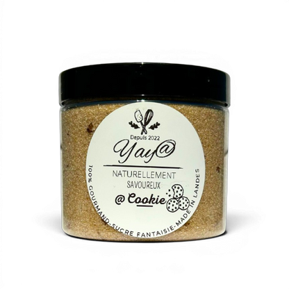 Sucre aromatisé cookie - Pot de 200g