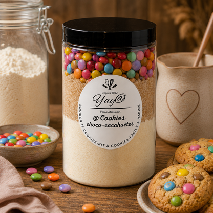 Préparation pour cookies arc-en-ciel - 350g